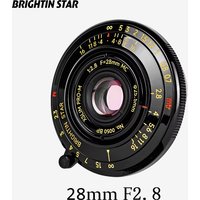 Brightin Star 28mm F2.8 Full Frame Mirrorless Camera Portrait Lens Leica M Bayonet M1 M2