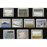 Dual Lands Revised Badlands Bayou Tropical Island Underground Sea TCG English Card Quality Board Trading Card Game