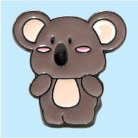 Creative Cartoon Brown Koala Cute and Versatile Backpack Accessories Personalized Good Friends Gift Badge