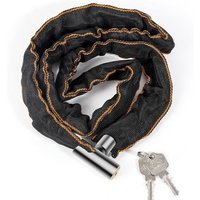 AliExpress NONE 100CM anti-theft chain lock, portable mountain bike lock, electric battery motorcycle anti-pick lock, anti-theft iron chain lock