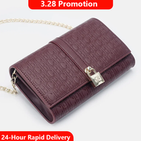 CH Exquisite Fashionable Letter Printed Chain Lock Design Classic Women's Handbag High-quality PU Material New Women's Handbag