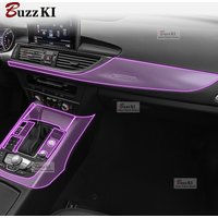 For Audi A6 S6 A7 C7 2012-2018 Car Interior Film Dashboard Navigation Gear center console Anti-scratch transparent TPU Car Film