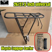 Bicycle rack, mountain bike disc brake V brake rear Luggage Carrier, all-aluminum alloy rear seat passenger rack
