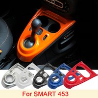 Car ABS Gear Panel Decoration Frame For Mercedes Smart 453 Fortwo Forfour Car Accessories Interior Sticker Styling Modification