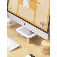 Small Size Computer Elevation Stand Office Desktop Monitor Display Rack Display Pad Base Simple Style No Tool Required