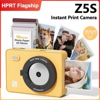 HPRT Z5S Portable Color Photo Printer 300DPI Instant Print Camera Mobile Wireless Bluetooth Photo Instant Printing For Travel