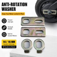 Electric Bike Motor Anti-rotation Washer, M14/M16 Fastening Gasket, Anti-turn Retaining Plate, Durable Motor Fixing Shim