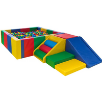Supplier Fun for Kid Best Soft Play Setup Children Toddler Climb Crawl Jump Activity Pastel Soft Play Area Party Rental Softplay