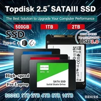 Solid State Disk SSD USB For Laptop Microcomputer Desktop 2.5 Inch High Speed 500G 1TB 2TB Internal HDD Hard Drive Sata3