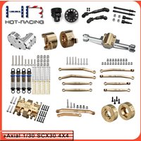 HR Racing Upgrade Parts Set for Axial SCX30 1/30 4WD Ford Bronco Jeep Wrangler Chevrolet K10 RC Crawler Car Accessories