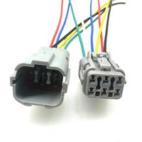 XG7061-1.8-11/21 MG640337-5 MG610335-5 waterproof black pa66 KET 6 Pin way male female Connector
