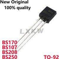 (10piece) New Original BS170 BS107 BS208 BS250 TO-92 Triode transistor In Stock
