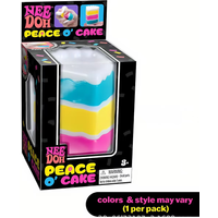 Needoh Nice Schylling Cube Sensory Nice-Sicle Stress Relief Squishy Cube Anti-Anxiety Squeeze Object for Focus ADHD Population