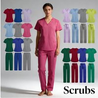 2026 Short Sleeve Workwear Set Breathable Soft Fabric Comfortable Uniform For Salon Spa And Daily Work Wear