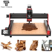 TwoTrees TTC450 PRO CNC-Fräsmaschine Lasergravur und -schneiden für Holz und Acryl Schnell Montierbar XYZ-Endschalter Upgrade