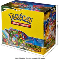 Hot 360Pcs English Pokémon TCG: Sword Shield Evolving Skies Booster Box Pokemon Trade Card 36 Pack Box Ready To Ship image 4