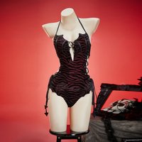 Women Sexy One piece Swimsuit Gothic Swimwear Hollow out Swimsuit Bikinis Set 2026 Summer New Beach Wear High Cut Bathing Suit