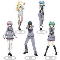 16CM Anime Figure Assassination Classroom Korosensei Karasuma Tadaomi Irina Yerabitchi Okano Hinata Cos Acrylic Stand Ornaments