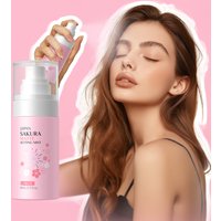 Sakura Matte Setting Spray 80ml Long Lasting Makeup Fixer Moisturizing Oil Control Non Sticky Face Mist For All Day Fresh Look