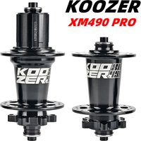 Bicycle Hubs KOOZER XM490 PRO Mountain Bike Hub Stainless Steel Axle 32 Holes 6 Pawls 72 Clicks HG/XD/MS 8 9 10 11 12 Speeds