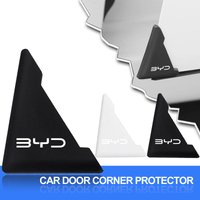 2pcs Car Door Corner Protection Decals 3D Stickers For BYD Qing Song Tang Yuan E1 E5 E6 F0 F3 F3r F6 G3 G5 G6 I3 L3 M6 S6 S7 S8