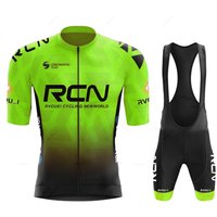 Rvouei Bicicltas Jersey Set Breathable Bike Uniforme Quick Dry Cycling Clothing MTB Clothes Maillot Ropa Ciclismo Bicycle Shirt
