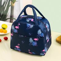 Sac à déjeuner isotherme à motif de mode, boîte à déjeuner Portable isolée pour aliments thermiques, sacs à déjeuner fonctionnels pour pique-nique pour femmes et enfants