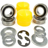 Wheel Bushing to Bearing Kit Fits for John Deere L100 L105 L108 L110 L120 L130 AM127304 AM118315 am35443 am123811 m118315