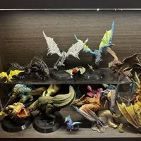 Monster Hunter World Iceborne Figure PVC Models Hot Dragon Exclusive Rare Edition Action Figure Decoration Toy Model