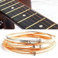 New Classical Guitar Strings Nylon, 1 Set 6PCS Copper Wound Bass Strings for Classical Acoustic Guitar