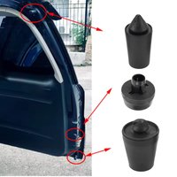 3pcs/set Car Rear Damping Stopper Block Tailgate Rubber Buffer Fit for Toyota RAV4 2009-2012 90541-09108 67282-0R020 67293-0R020