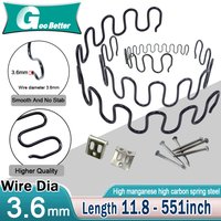 9 Gauge Upholstery Zig Zag Springs (No Sag Spring )-DIY Sofa Chair Repair Kit 30cm 40cm 50 55 60cm 65cm 70cm 75cm 80cm 85cm 90cm