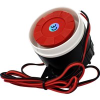 DC 12V Wired Mini Horn Siren Home Security Sound Alarm System 120dB Anti-theft Alarm Horn Wired Durable Alarm For Home Security