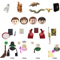 Magic Academy Cartoon Mini Block Figures, Anime Movie Series Splicing Building Blocks, Assembled Doll Toys Creative Gifts
