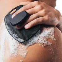New Massage Bath Brush Oval Bath Brush Soft Bristle Bath Brush Unisex Silicone Bath Brush