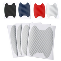 Car Door Handle Carbon Fiber Sticker Protection Film for kia sportage sorento hyundai ix35 tucson KONA VOLVO XC40 XC60 XC90