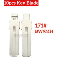 10pcs BW9MH Motorcycle Uncut Metal Blank Spare Key for BMW F800R K1300GT K1200R R1200RT K1300R F650GS F800GS for KD VVDI Remote