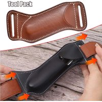 Tactical Tool Pouch EDC Folding Knife Sheath Waist Hanging 5 Inch Knife Holster for Outdoor Gear Belt Carry Heavy Duty Pack