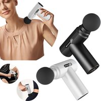 Fascial Gun Massage Electric Percussion Pistol Massager Body Neck Back Deep Tissue Muscle Relaxation Fitness Tool For Shoulder