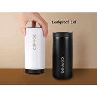 400ml Coffee Mug with Leak Proof Screw Lid Coffee Cup Keep Warm or Cold for Coffee or Tea Drinks 13.5oz Water Cup