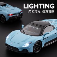 Official authorized 1:24MC20 Alloy car Model Toy car Sound&light toy car boys Gift Fashion Exquisite collectibles