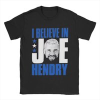 Joe Hendry Fun Wrestling JHT Printed T-shirt for Men and Women, 100%Cotton, Casual Sports Men's T-shirt Summer Short Sleeve Tee
