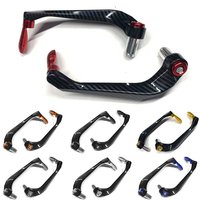 Motorcycle CNC Aluminum Handlebar Brake Clutch Lever Hand Guard Protector Gear Modification Accessories Handguard Shield