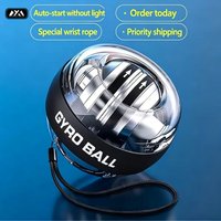 Self-Starting Wrist Gyro Ball Power Trainer Forearm Exerciser Arm Finger Muscle Strength Training Wrist Strengthening Device