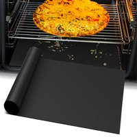 Oven Liners for Bottom of Electric Gas Oven Reusable Non-Stick Teflon Protector Mat Heat Resistant Grill Mats
