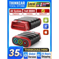 THINKCAR ThinkDiag Mini OBD2 Scanner Professional Automotive Diagnostic Tools Full System Diagnose Code Reader Lifetime Free
