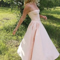 YENKYE 2025 Women Sexy Spaghetti Straps Red Evening Party Dresses Pretty Girl Low Waist Flare And Flare Birthday Dresses Cotton