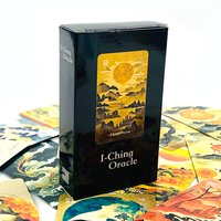 New Oracle Cards I-Ching Cards Game A 64 Cards Of Chinese Landscape Beauty, Showcasing China, Understanding China Cards