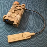 FMA LAB Tactical PEQ-NGAL Mini Compact LED Light + IR Red Laser Airsoft Shooting Accessory