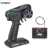 DUMBORC DDF350 10CH RC Remote Controller Handwheel 2.4Ghz Digital Radio Transmitter with X10FG / X10F Receiver with HD Screen